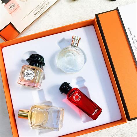 miniature parfum hermes|hermes replica coffret mini set.